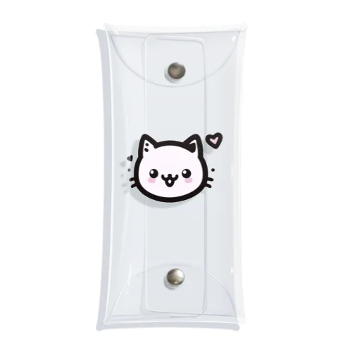 可愛いにゃんこ🐱💞 Clear Multipurpose Case