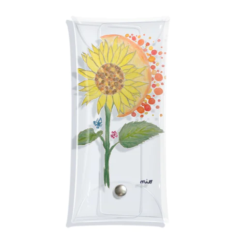 ☀️flower🌙 Clear Multipurpose Case