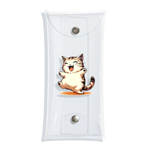 AI天風猫(笑顔1) Clear Multipurpose Case