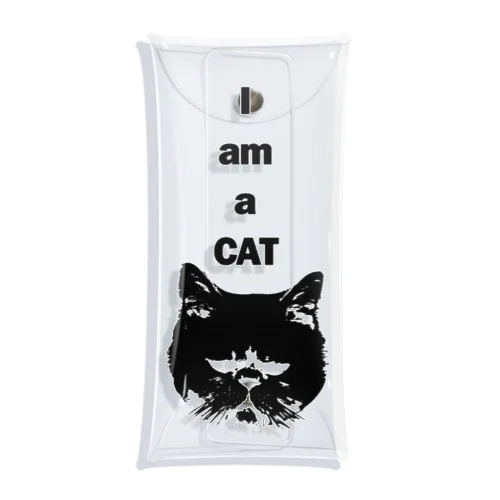 I AM A CAT KINAKO Clear Multipurpose Case