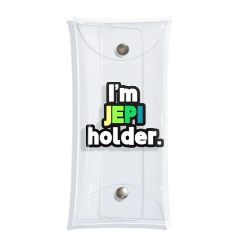 I'm JEPI holder. Clear Multipurpose Case