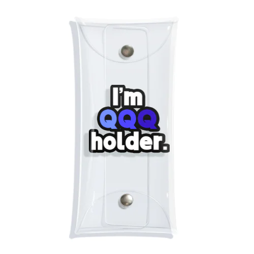 I'm QQQ holder. Clear Multipurpose Case