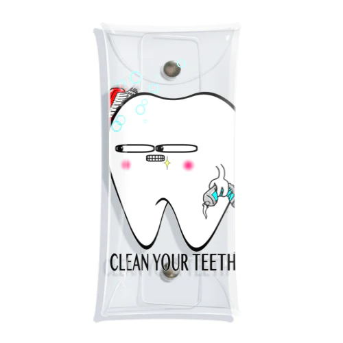 toothくん Clear Multipurpose Case