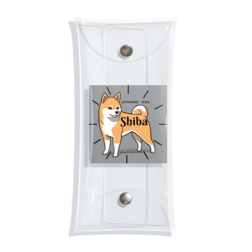 ジャパニーズわんこShiba Clear Multipurpose Case