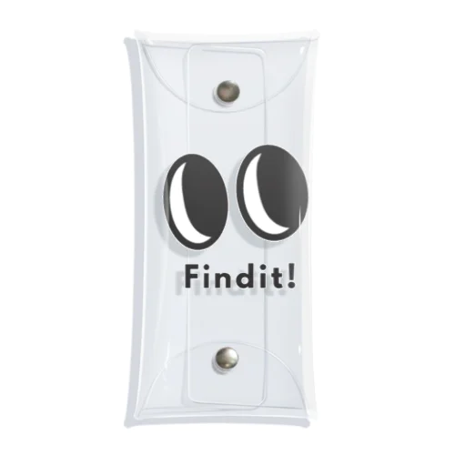 Findit！ロゴ Clear Multipurpose Case