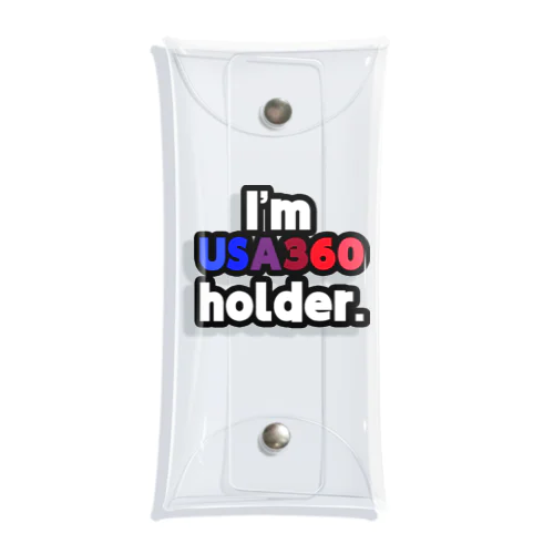 I'm USA360 holder. Clear Multipurpose Case