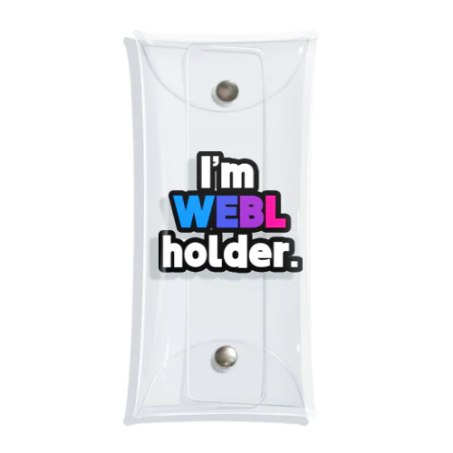 I'm WEBL holder. Clear Multipurpose Case