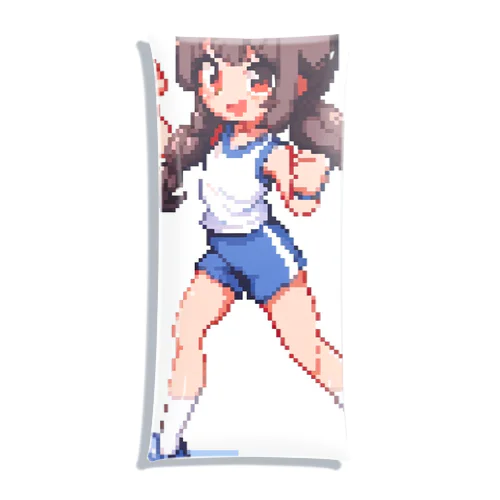 ドット絵体操服の女の子 Clear Multipurpose Case