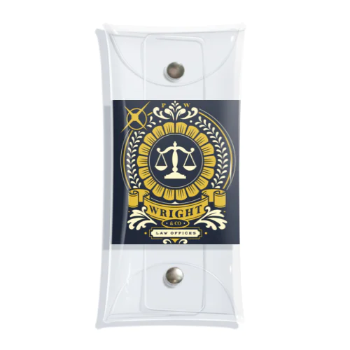 Ace Attorney Wright & Co. Clear Multipurpose Case