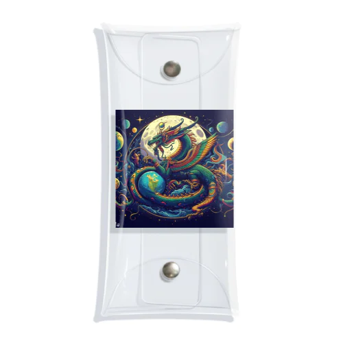 MOON DRAGON  Clear Multipurpose Case