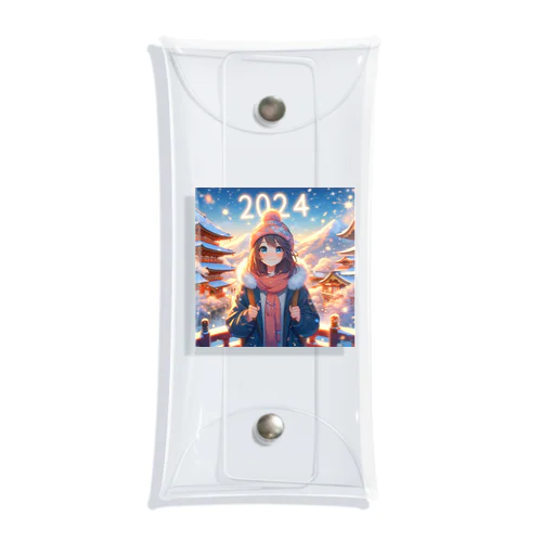 2024 Winter Girl 3 クリアマルチケース