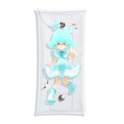 水の中の水槽ちゃん　背景なし Clear Multipurpose Case