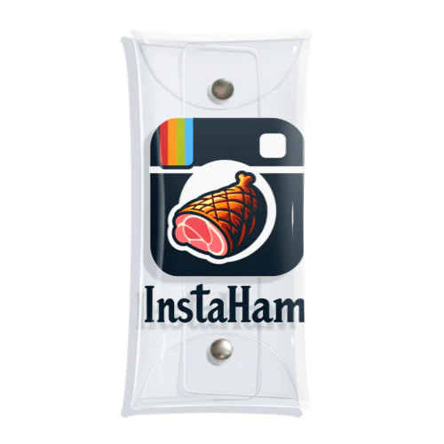 InstaHam (インスタハム)  クリアマルチケース