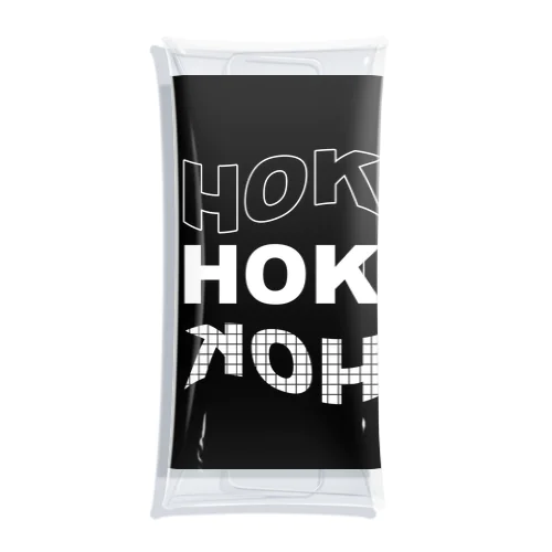 HOK✖️３(BLACK) Clear Multipurpose Case