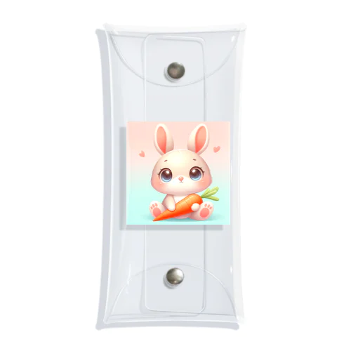 うるうるうさ子ちゃん🥕 Clear Multipurpose Case