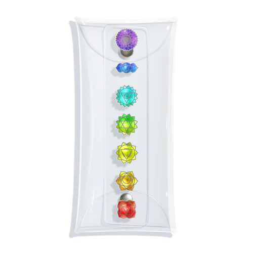 Seven chakras Clear Multipurpose Case