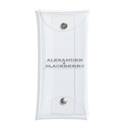 Alexander ＆BlackBerry Clear Multipurpose Case