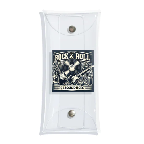 ROCK&ROLL 투명 동전 지갑