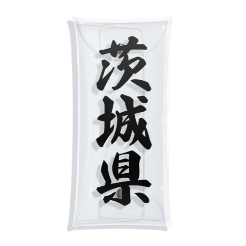 茨城県 （地名） Clear Multipurpose Case