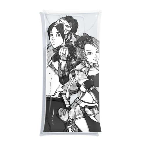 【砂音無常】ロゴ無し Clear Multipurpose Case