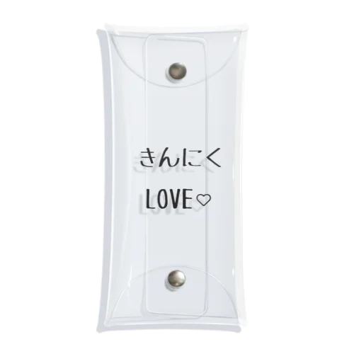 筋肉LOVE Clear Multipurpose Case