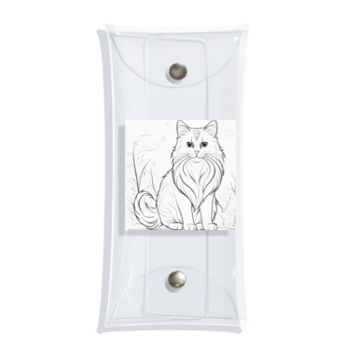 サイベリアン       猫 Clear Multipurpose Case