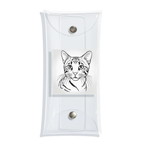 ベンガル         猫 Clear Multipurpose Case