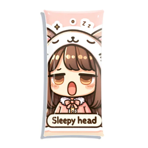 sleepy　girl2 クリアマルチケース