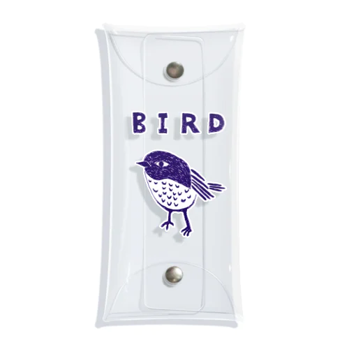 トリマニア専用デザイン「BIRD」（Tシャツ・パーカー・グッズ・ETC） クリアマルチケース