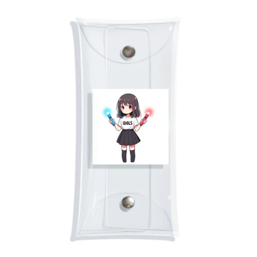 アイドル好き女子 Clear Multipurpose Case