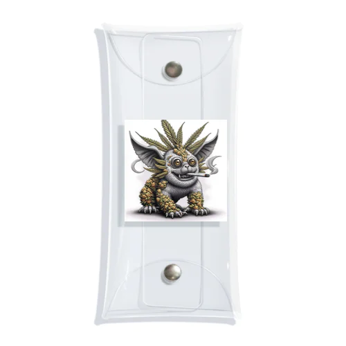 ganja devil's messenger Clear Multipurpose Case