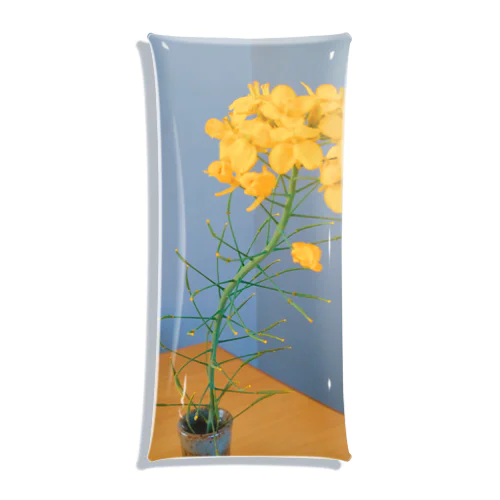 ほっくり菜の花 Clear Multipurpose Case