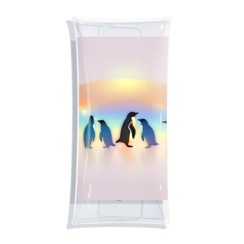 penguins Clear Multipurpose Case