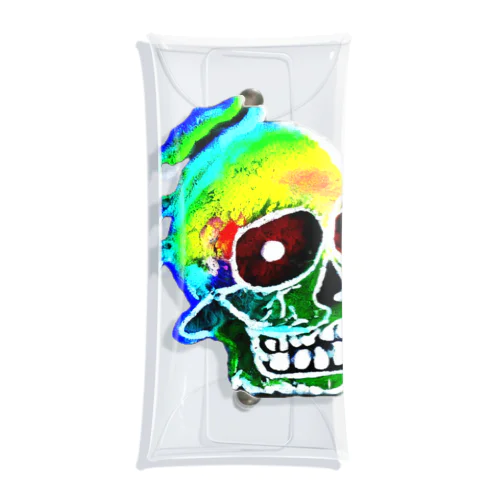 ドクロ💀3 Clear Multipurpose Case