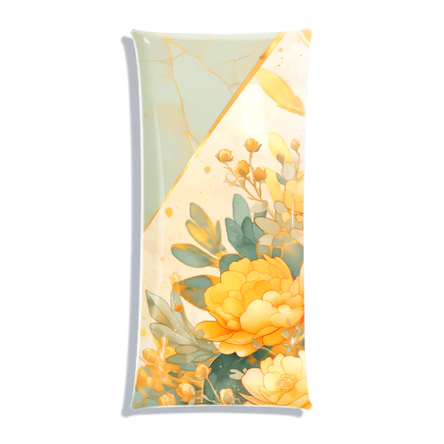 Lucky Flower Green Yellow Clear Multipurpose Case