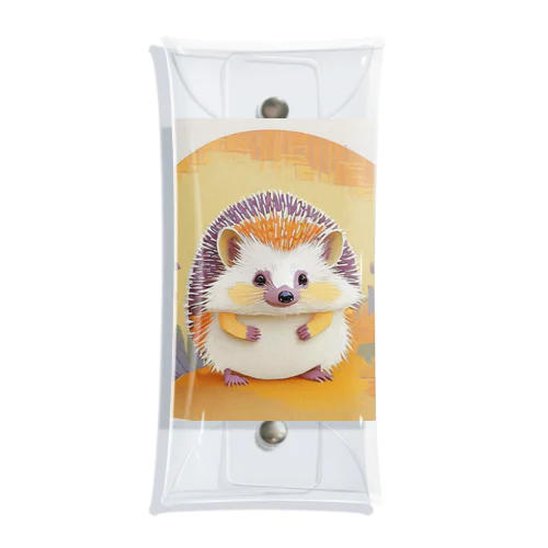 夕焼け空のハリネズミ🦔 Clear Multipurpose Case