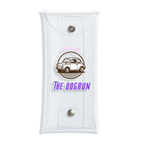 THE DOGRUN CAR  water mark クリアマルチケース