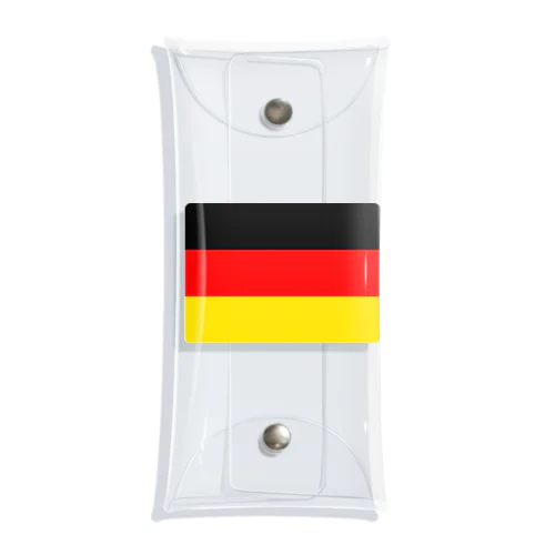 ドイツの国旗 クリアマルチケース