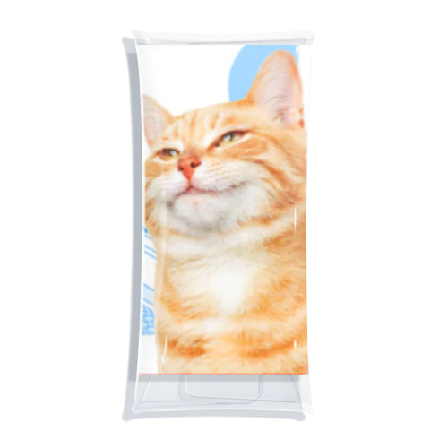 猫なのだ Clear Multipurpose Case