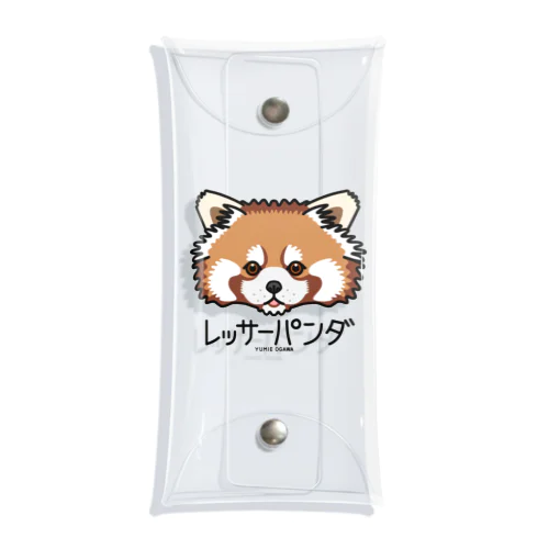 09レッサーパンダ（キャラ） Clear Multipurpose Case