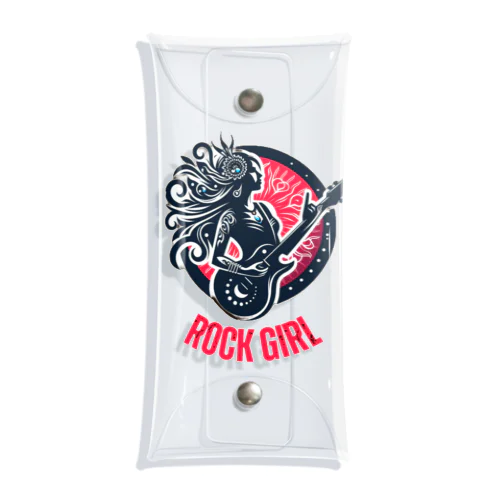 ROCK GIRL Clear Multipurpose Case