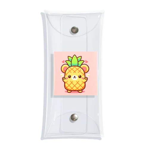 【ランチアニマル's】第5弾：パイナップル🍍 Clear Multipurpose Case