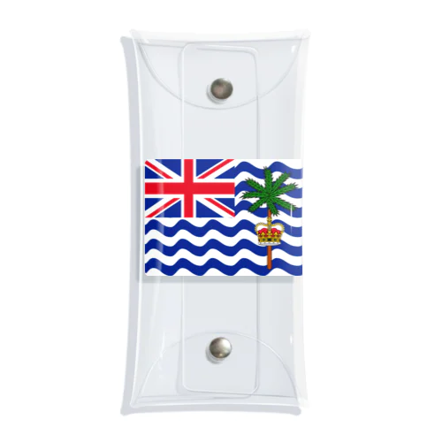 イギリス領インド洋地域の旗 クリアマルチケース