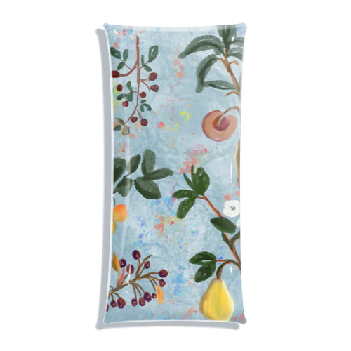 picking  up fruits Clear Multipurpose Case