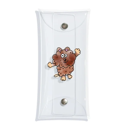 cookiedog ★ chocolate chip  Clear Multipurpose Case