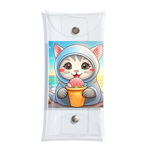 着ぐるみCat★ Clear Multipurpose Case