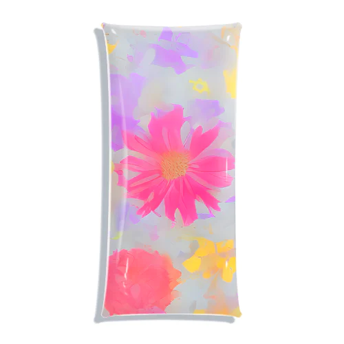 Flower Clear Multipurpose Case