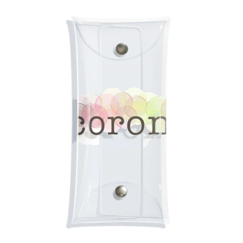 【coron.】シリーズグッズ Clear Multipurpose Case