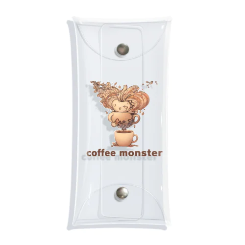 coffee monster Bourbon クリアマルチケース