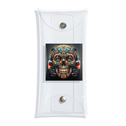 SKULL016 Clear Multipurpose Case